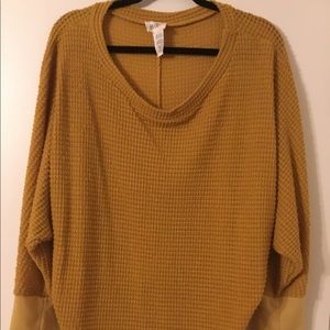 Bibi waffle knit top
